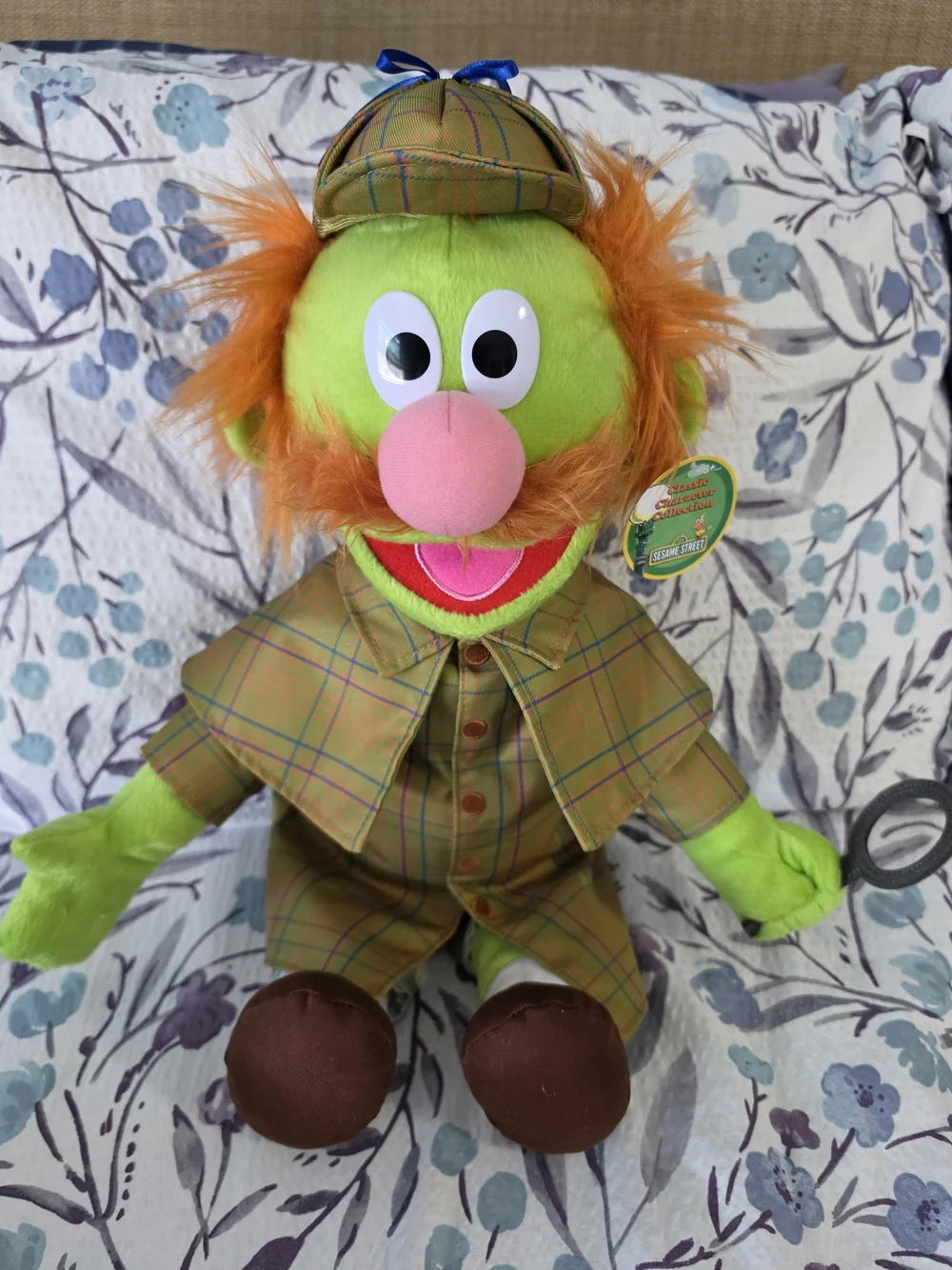SHERLOCK HEMLOCK Sesame Street Place Plush NWT SeaWorld Exclusive